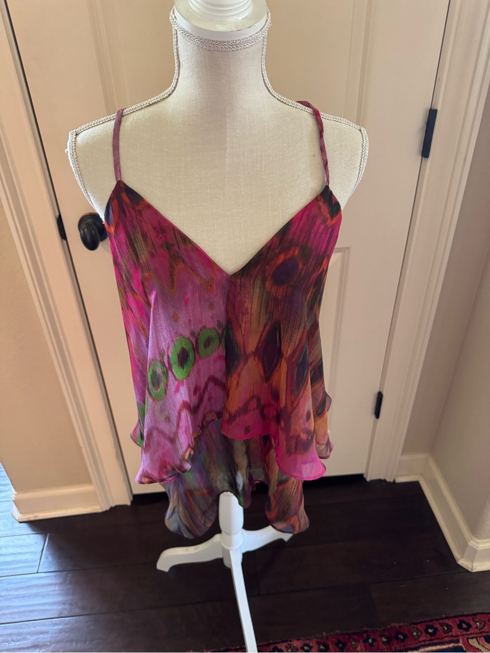 Aryn K Multicolor Layered Camisole Top